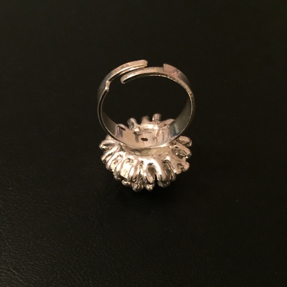 Flower silver ring - Picture 5 of 7